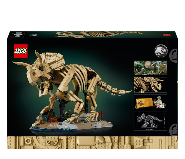 LEGO JURASSIC WORLD 77985 Szkielety dinozaurów: triceratops - 1529880 - zdjęcie 10
